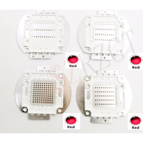 High Power LED Chip Red 620-625nm LED Light 3W 5W 10W 20W 30W 50W 100W COB Emitter