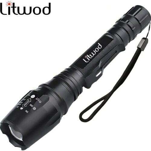 XHP50.2 Camping Light Torch Led Flashlight Sport Bulbs Aluminum 8000 Lumen Outdoor Shock Resistant Rechargeable Adjustable 10W