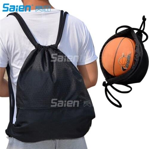 2pcs Water Repellent Gymbag Large Drawstring Backpack Sackpack for Shopping Sport Yoga Basketball Backpack