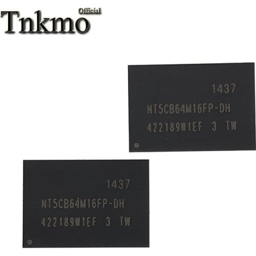5PCS NT5CB64M16FP-DH FBGA-96 NT5CB64M16FP FBGA96 CB64M16FP DDR3 memory particle 1GB (64MB * 16) memory IC New and original