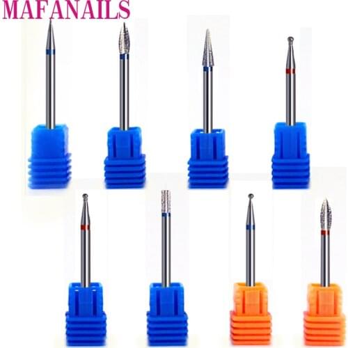 8Type Diamond Nail Drill Bits Rotary Burr Bit Pedicure Tools Electric Nail Manicure Machine Drill Accessories Nail Mills CTH02