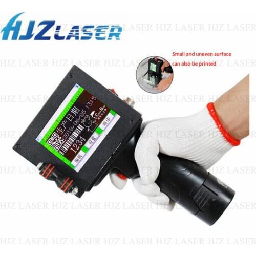 Inkjet Automatic Made in China Mini Handheld Inkjet Printer Metal Industry Batch Box Bottle Code Handy Inkjet Printer