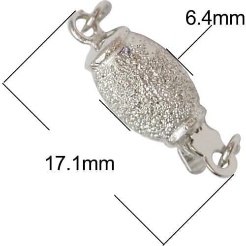 Beadsnice 925 Sterling Silver Jewelry Findings Components Handmade DIY Pearls Clasps Wholesale Supply ID39262smt4