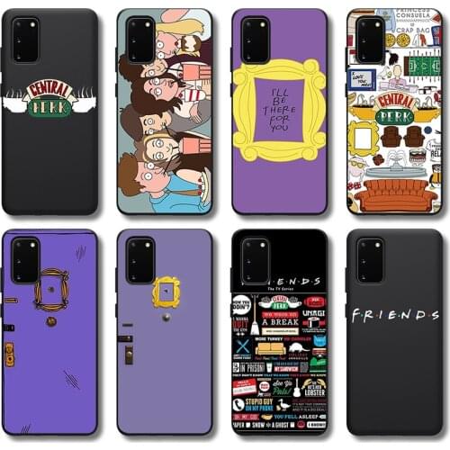 Friends TV Case for Samsung Galaxy S21 A51 A50 A71 S20 A21S A12 A52 A72 A70 S10 S9 S8 S10e FE Note 20 10 Lite Plus Ultra TPU