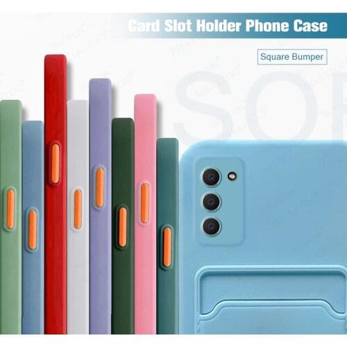 Card Wallet Phone Case For Samsung Galaxy S20 FE Soft Silicone Coque For Sansung A52 A32 A 72 42 12 02 71 S 21 30 20 Plus Ultra