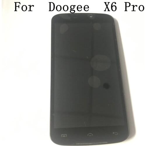 Doogee X6 Pro Used LCD Display Screen + Touch Screen + Frame For Doogee X6 Pro Repair Fixing Part Replacement