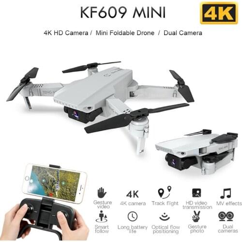 KF609 RC Drone 4K 720P HD Camera Mini Foldable Quadcopter WIFI FPV Selfie Drones Quadrocopter Helicopter Toy Kids VS M71 e58