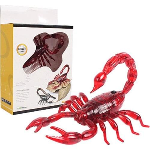 Infrared RC Scorpion Model Toy Animal Remote Toys for Kid Infrared Radio Control Toy RC Scorpion Simulation Joke Scary Trick Toy