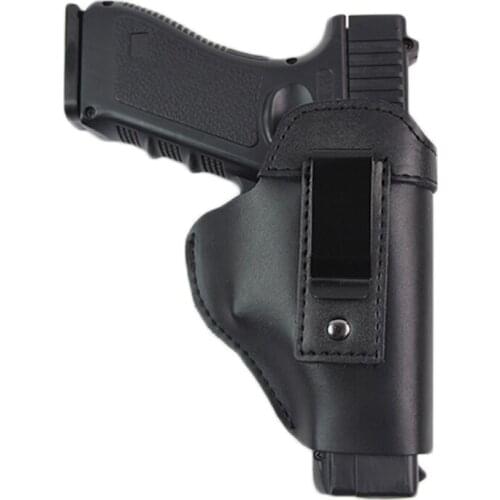 Leather Holster for Glock 17 19 22 23 43 Makalov Beretta 92 M92 Concealed Carry Airsoft Pistols Gun Holster Hunting Accessories