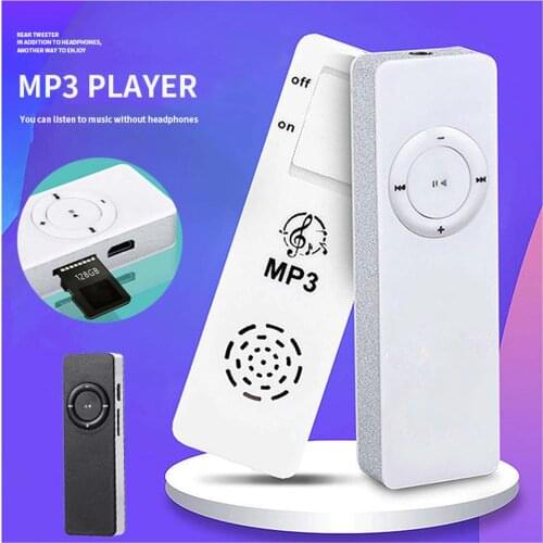 MP3 Player Portable Long Strip USB Pluggable Card Music Player For Students Lossless Sound Music Media MP3 Player Support#g3
