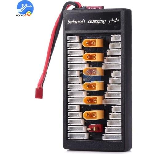 BMS 2S 3S 4S 5S 6S Lipo Parallel Battery Charger Board Power Bank Balancer XT60 Plug Plate For RC Battery Charger B6AC A6 720i
