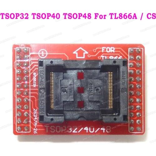 Programmer TSOP32 TSOP40 TSOP48 Adapter Socket For Mini Pro TL866A TL866CS TL866II Plus Universal Programmer