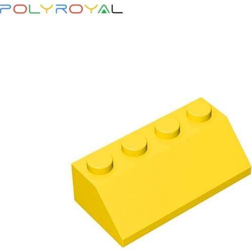Building Blocks accessories DIY Plastic Plates Slope Brick 2x4 Dots 10 PCS Educational Compatible With brands toys for children