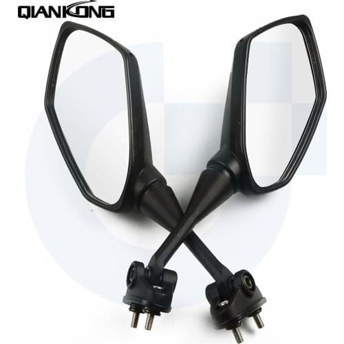 Universal Motorcycle rearview mirror 2pc/ pair Wide Angle Adjustabl left right For 65SX/XC SUZUKI DRZ400SM KAWASAKI KX450F
