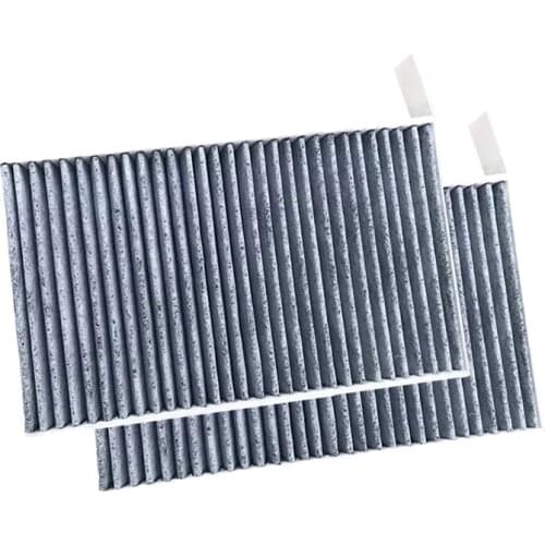 Cabin Air Filter 2 Pack With Double Effect Activated for Tesla Model 3 Carbon Air Conditioner Replacement Fresh Breeze Cabin Air