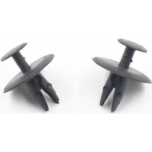 100 Pieces Car Push Type Fender Bumper Engine Under Cover Retainer Rivet Clip For Peugeot CITROEN