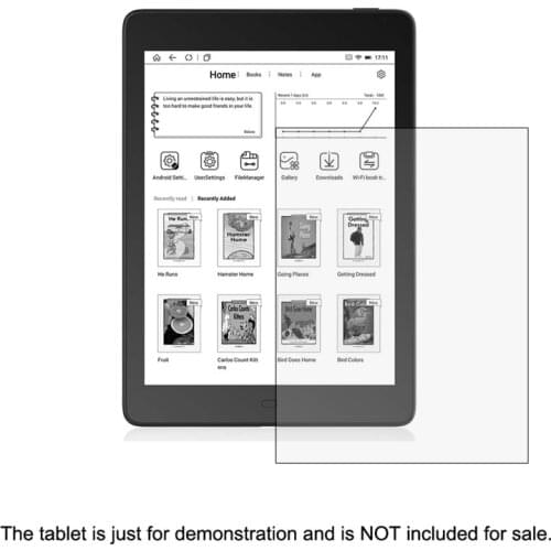 2pcs Matte/Clear LCD Screen Protector Shield Film for Likebook Ares Ereader Ebook Accessories