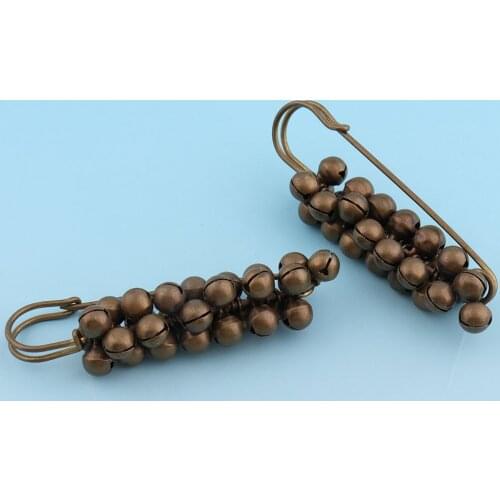 Antique Brass Safety Pin 75mm Laundry Pins Kilt Pins Back Jumb Brooch Pins Metal Pins for garment Shawl Pins DIY Sewing pins