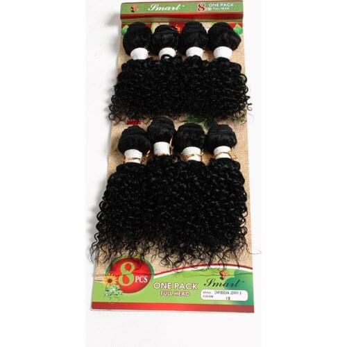 Free ShippinBrazilian Virgin Human Hair 8-14 Inch Jerry Curly Kinky Curl Deep Wave Hair Weaves 8 Bundles/pack Ombre Hair T1B/27