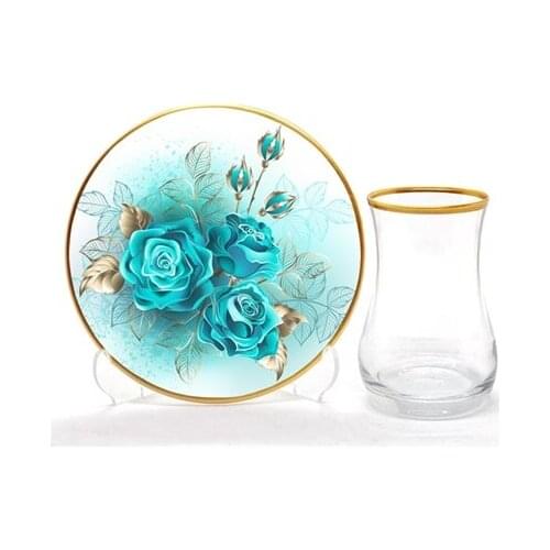 Drop Tea Set 12 pieces English Rose