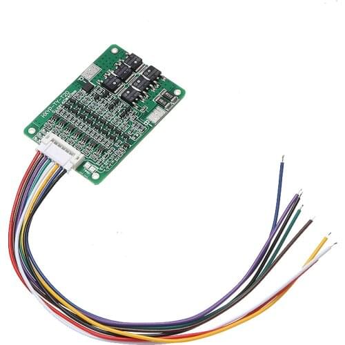 7S 29.4V BMS Lithium Battery Protection Board Charger Module BMS Protection Board with Balance for 18650 Li-ion Lithium Battery