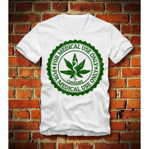 T Shirt Medical Cannabisweed Pot Dmt Trip Dope Lsd 2019 Fashion 100% Cotton Slim Fit Top Solid Color Company T Shirts