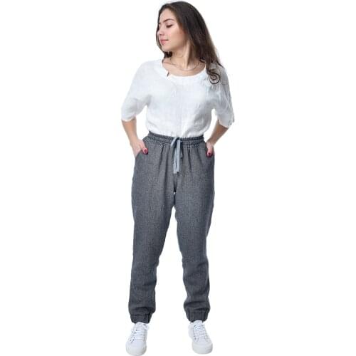 Женские спортивные брюки Льняная горница China At AliExpress