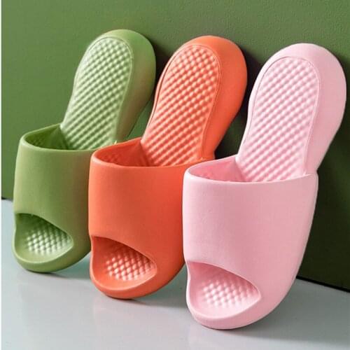 Massage Home Couple Slippers For Women Slides Non-slip Bathroom Bath Fashionable Slipper Summer Beach Shoes 8 Color Size 35-45