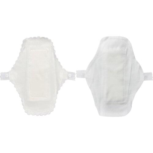 Washable Cotton Reusable Cloth Pads Waterproof Lady Daily Use Panty Liners D0UE