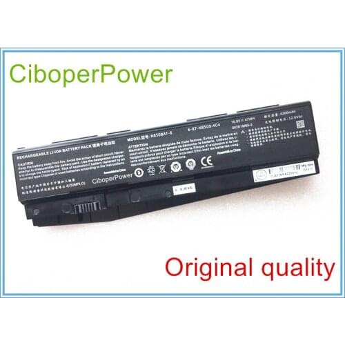 Original battery for Battery 6-87-N850ES-6E7 10.8V 47Wh for N850HC N850HJ N870HJ1 N850BAT-6