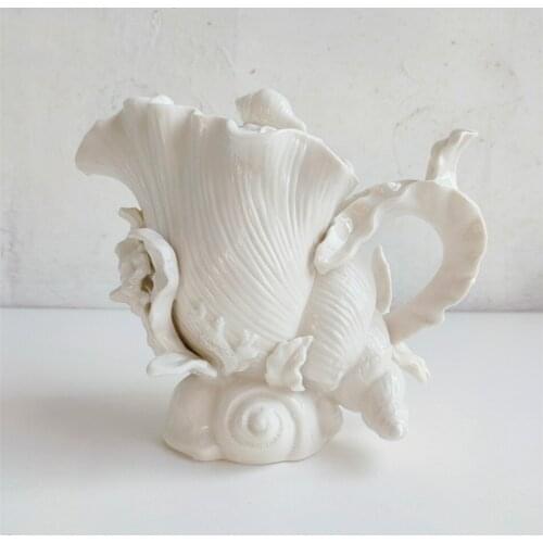 Modern White Coffee Small Mouth Barista Tools Accessories Percolator Coffee Kettle Cafetera Portatil Household Products DF50KFH