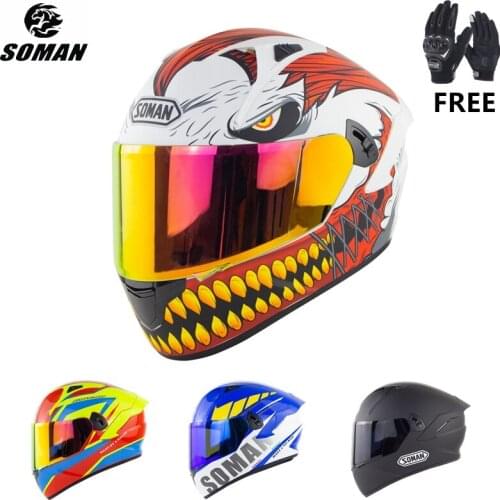 Helmet for Motorcycle Motocross Electric Scooter Riding Racing Full Face Capacete Feminino Visor Safety Approved Casco De Moto