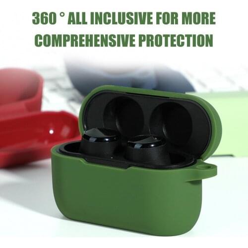 Bluelans 360 Degree Full Protective Silicone Earphone Case Anti-drop And Anti-scratch Container For Jeet Air Plus