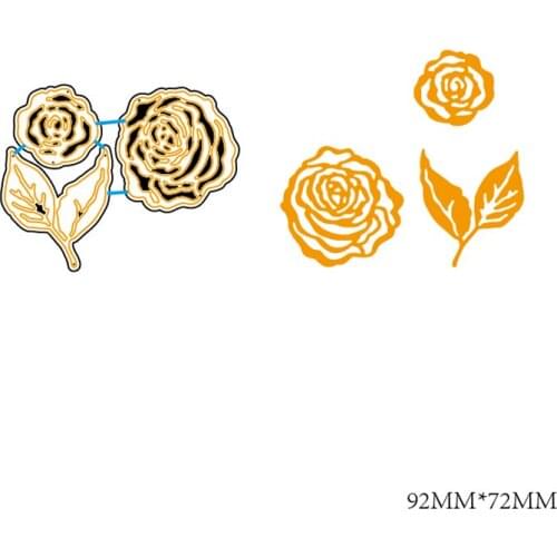 ZhuoAng Flower world Cutting Dies for Card Making DIY Scrapbooking Photo Album Decoretive Embossing Stencial