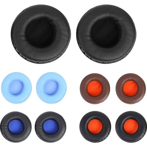 1 Pair Earpad Cover PU leather Ear Pads Headphones Replacement Cushion Earmuffs for Skullcandy Hesh 2.0 Headphones