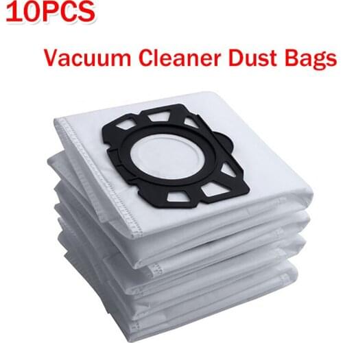 10PCS/Set Disposable Vacuum Cleaner Dust Bags for Karcher MV4 MV5 MV6 WD4 WD5 WD6 Replacement Accessories Cleaning Supplies