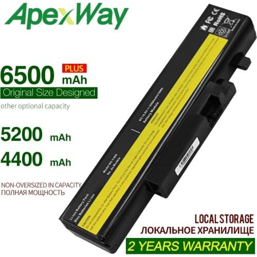 ApexWay 6cell laptop battery for LENOVO L09N6D16 JIGU L09S6D16 L10L6Y01 L10L6Y01 L10N6Y01 L10S6Y01 IdeaPad Y460 Y560 B560 Y560A