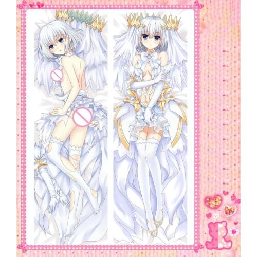 Anime Cartoon Date A Live Bolster Hugging Peach Skin 2 Way Pillow Case Pillow Cover Pillowcase Gift 78058