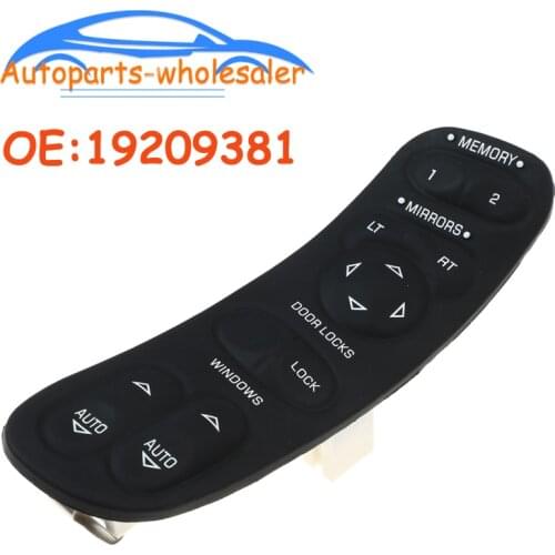 Car Mirrors Door Lock &Windows 19209381 For Chevrolet Corvette 1997-2004 Master Power Window Switch Car accessories