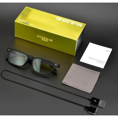 Bluetooth Audio Glasses Smart Noise Cancelling Headphones Glasses Bluetooth Earphone Wireless Bluetooth Headset