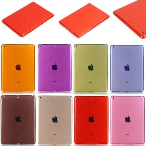 For ipad mini/2/3/4/5 Case Shockproof Ultra Thin Soft Crystal Transparent TPU Case for iPad 2017/2018 Air/Air 2 9.7"inch Cover