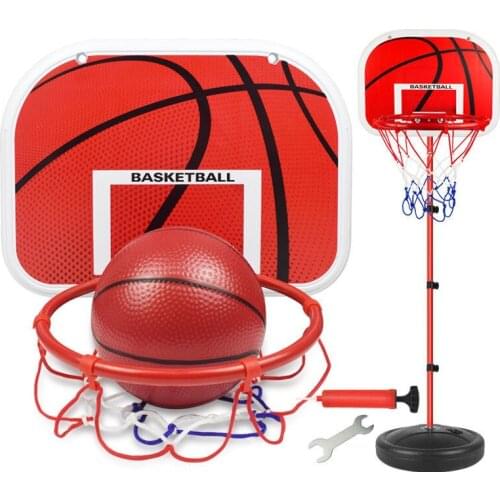 63-165CM Kids Basketball Hoop Stands Height Adjustable Goal Toys Set for Boys Outdoor Indoor Workout Sport Training Accessories