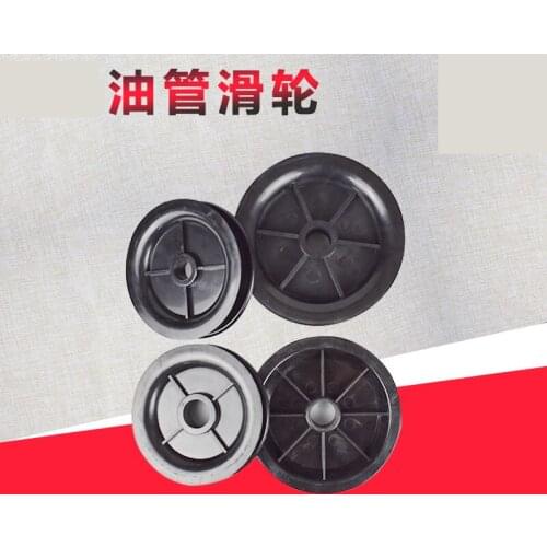 For Forklift Plastic Wheel Mast Tubing Pulley Nylon Wheel Single Groove Tubing Guide Wheel Forklift General accessories