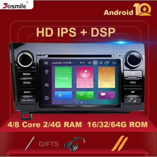 IPS DSP 2 Din Android 10 Car radio Multimedia Player For Toyota Sequoia Tundra 2007-2013 Head unit GPS Navigation Stereo 4GB 64G