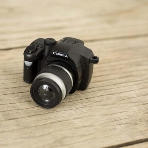 1/12 Dollhouse Mini Camera Model Newborn Photography Props Baby Shooting Photo Accessories