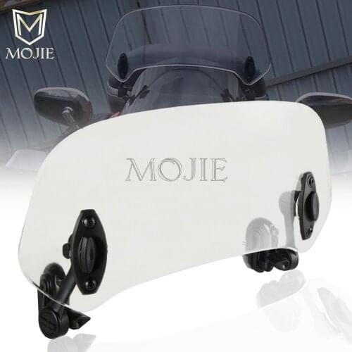 Motorcycle Windshield Extension Spoiler Windscreen Air Deflector For Aprilia SHIVER GT 900 750 SHIVER900 SHIVER750 RSV4 FACTORY