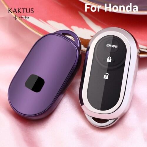 Soft TPU for Honda Smart Key Case Cover N-BOX NBOX JF3 JF4 N-VAN NVAN Jf3 Jf4 Wagon Nwgn Custom Nwgn Custom