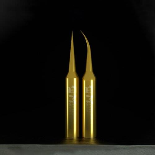 MECHANIC Fly Line Special Precision Pure Copper Welding Head Tip For 936 Soldering Iron Station Soldering Iron Tips