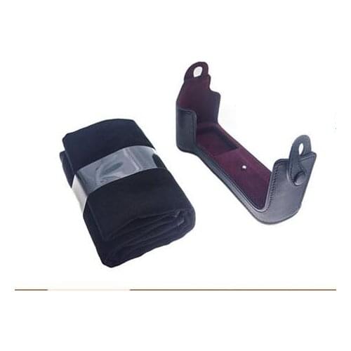 NEW Original XT3 Leather Camera Bag Half Body Cover Battery Package + Protective Cloth For Fuji Fujifilm BLC-XT3 X-T3