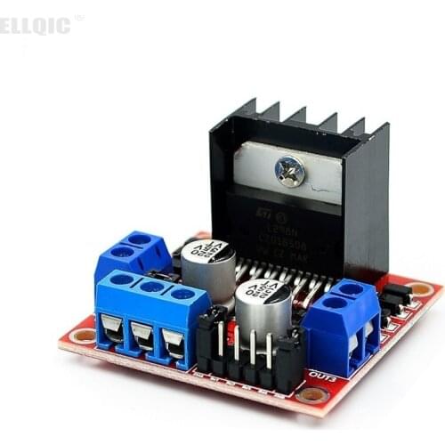 New dual H bridge dc stepper motor driver L298N controller board module is suitable for the UNO smart car